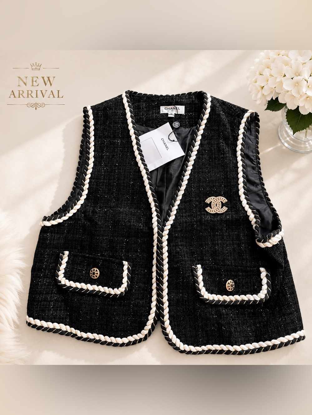 🖤 Women’s Tweed Vest 🖤